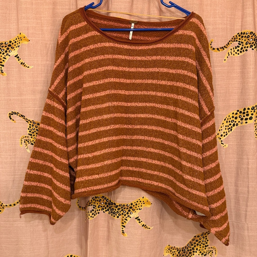 Free People Bardot Drop Shoulder Sweater - Picture 5 of 10